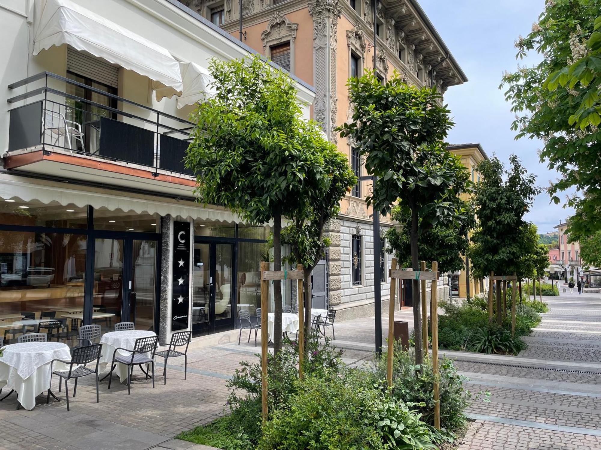 Hotel Central Giacomini Saló Exterior foto
